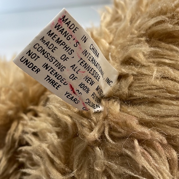 Vintage Wang's International  Joined Teddy Bear 22” Floppy Soft Plush Y2K - Picture 9 of 10